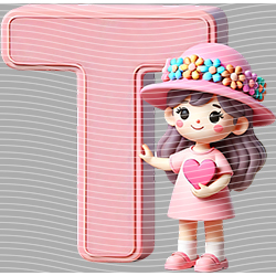 Cartoon letters-CL 629